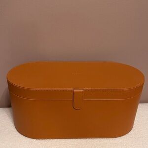Dyson Airwrap Leather Storage Box with compartments
